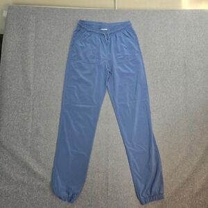 Athleta Girl Blue Joggers XXL 16 Kids Activewear Drawstring Pants Pockets